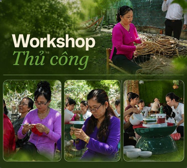 Workshop(Khoai mì, Gốm,...)