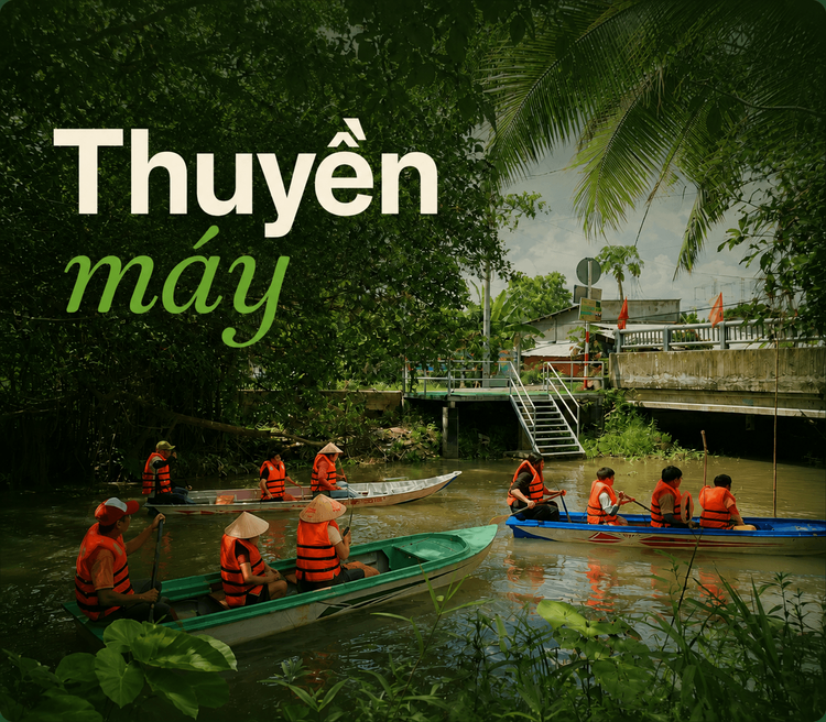 Thuyền Máy Rạch Kè